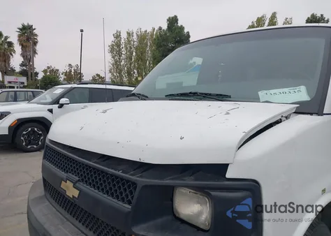 2013 Chevrolet Express 2500 Work Van from USA, damaged, VIN 1GCWGFCB7D1902523